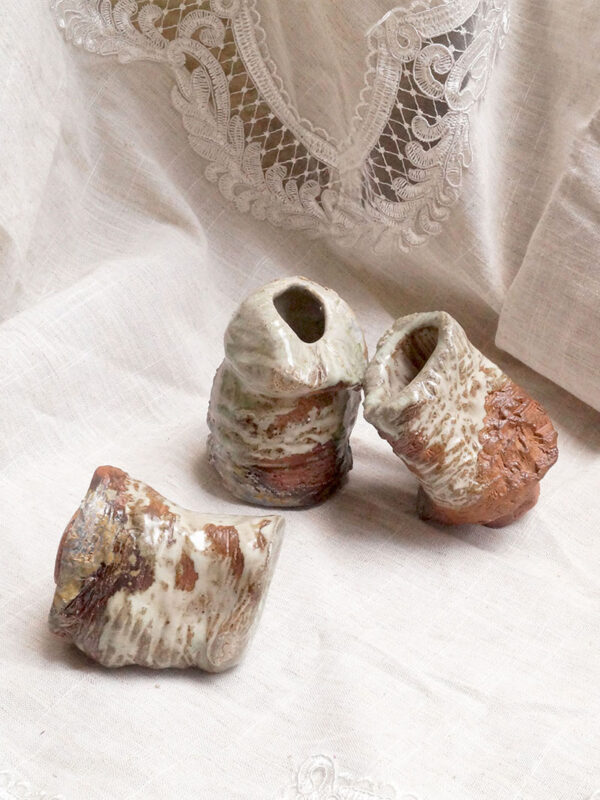 Kurinuki sculptural vases series